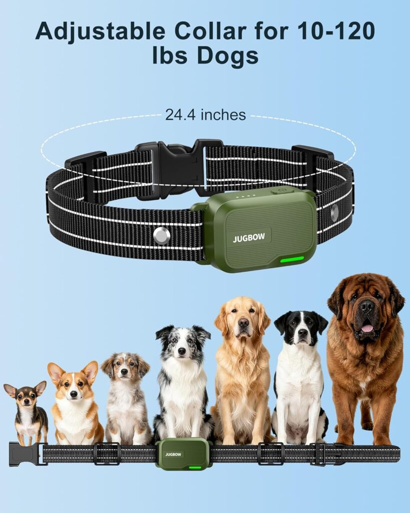 Discover the INVIROX dog training collar. This IPX8 waterproof e-collar features 4 modes, a 4500FT remote, and a security lock for dogs 10-120lbs.