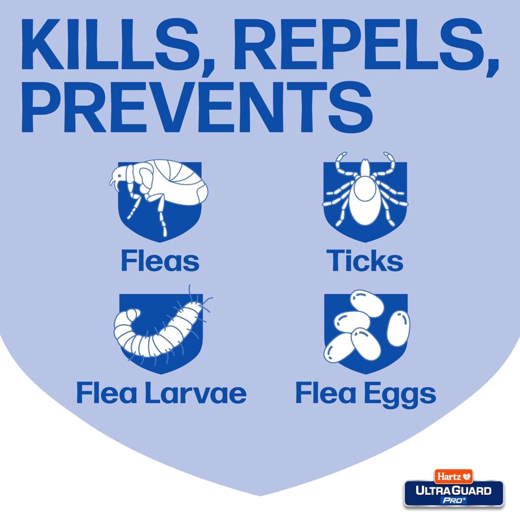 Best tick illness dog prevention starts with the Hartz UltraGuard Pro Reflective Flea & Tick Collar, providing 7 months of continuous, full-body protection.