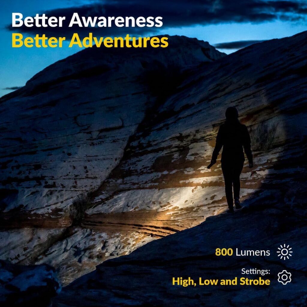 Looking for a powerful triple light flashlight? The TripleLite TL800 offers a 180° wide beam, 800 lumens, 3 modes, and water resistance. Batteries included