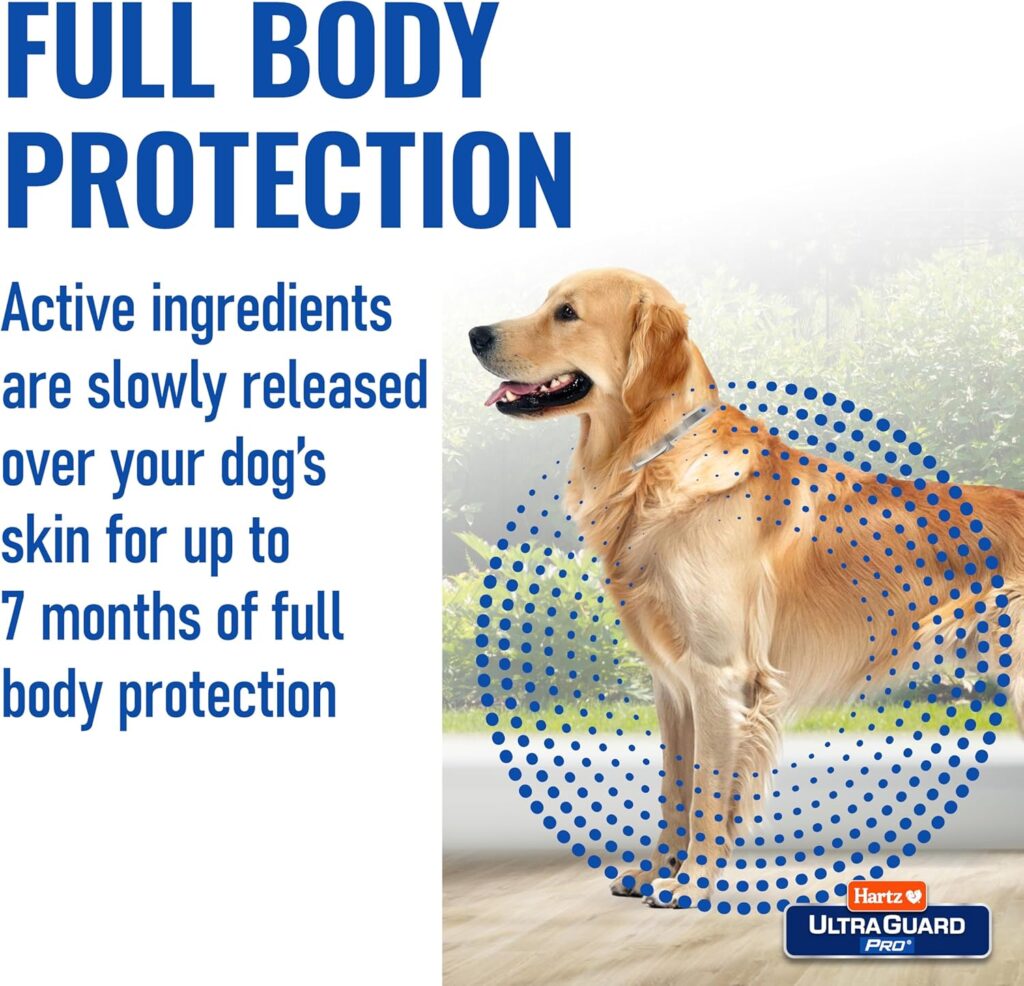 Best tick illness dog prevention starts with the Hartz UltraGuard Pro Reflective Flea & Tick Collar, providing 7 months of continuous, full-body protection.